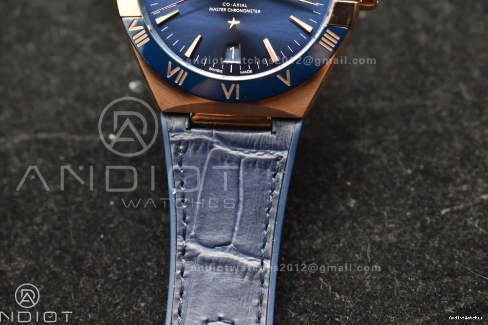A8900 Dial Blue Ceramic Best On VSF Super Edition Durable Clone Blue Blue 541 YG Gummy Constellation Strap 1:1 1111
